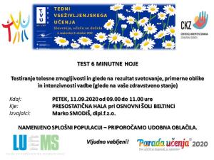 TEDEN VSEŽIVLJENJSKEGA UČENJA 2020 11.09.2020